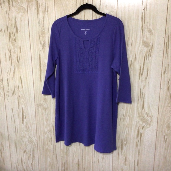 Woman Within Tops - NWOT Woman Within Waffle Knit Top 14/16 (M)
